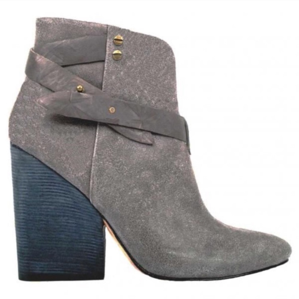 Matt Bernson Basile Blade Gray Booties